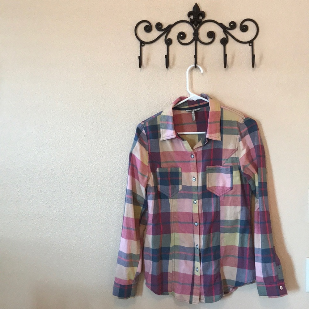 BKE plaid shirt.